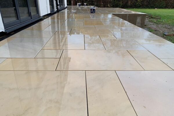 new patio installed welwyn garden city