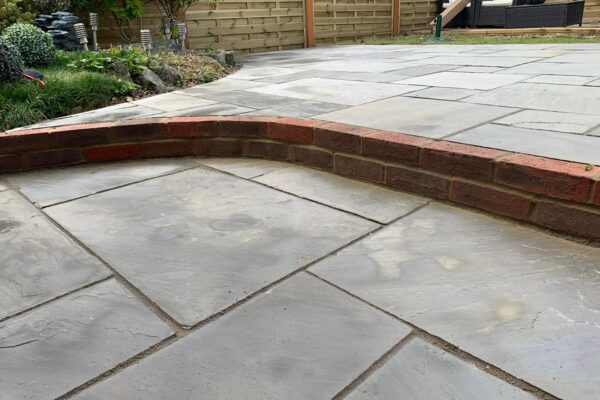 new patio laid in harpenden