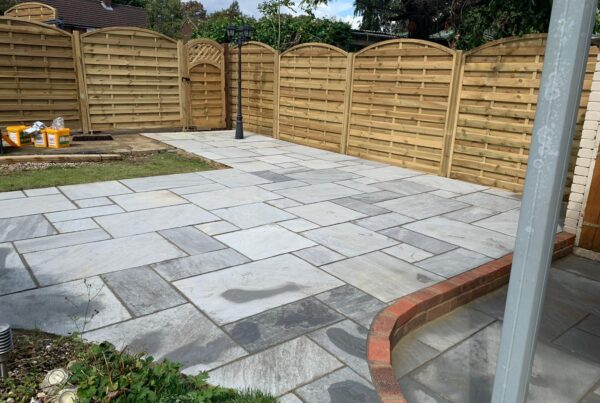 Kandla Grey Sandstone Patio in Hatfield