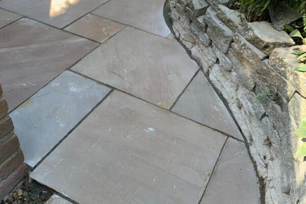 raj blend sandstone patios