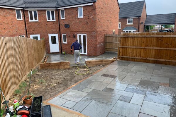 kandla grey sandstone patio