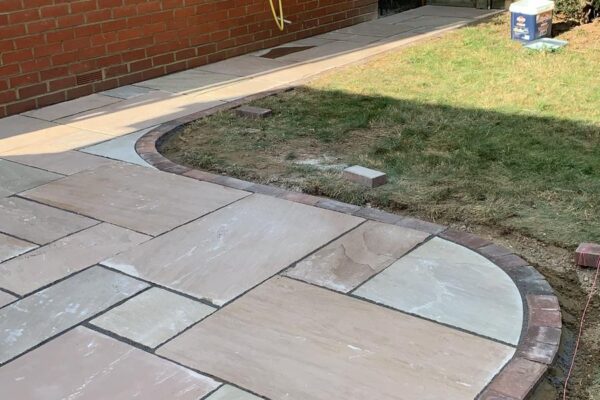 Raj Blend Sandstone Patio in Hatfield