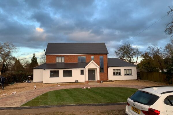 Block Paving Horseshoe Driveway