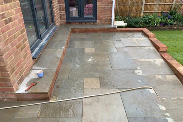 raj sandstone patio