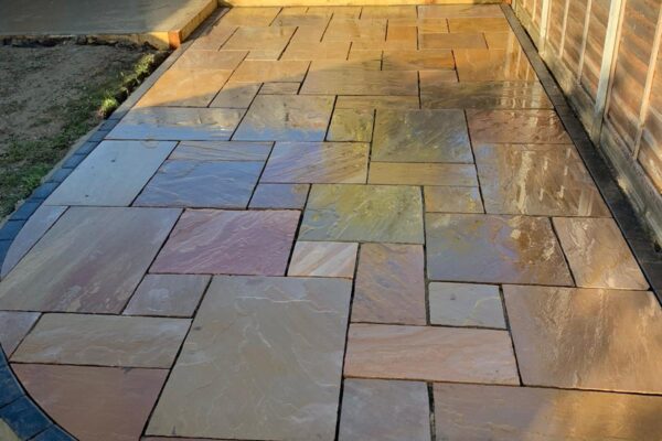 Camel Sandstone Patios in Hitchin