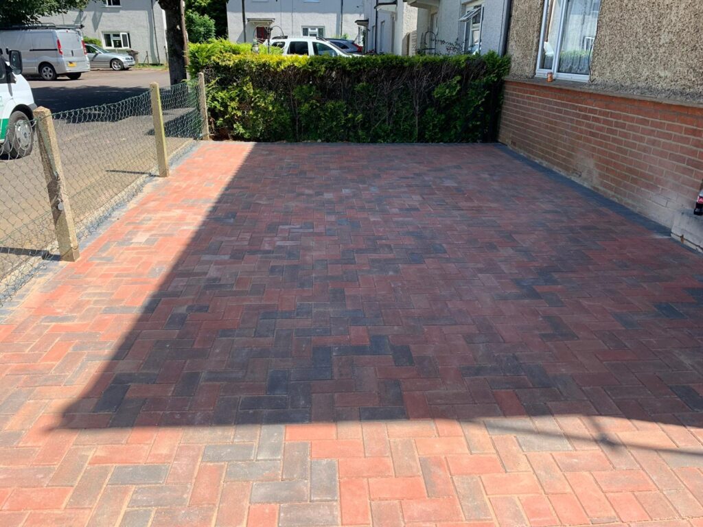 block paved driveway redbourn