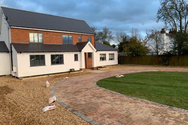 Block Paving Horseshoe Drive in St Albans