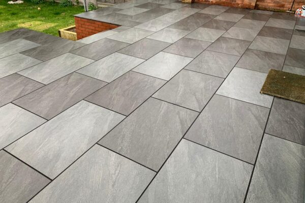 porcelain patio laid in st albans