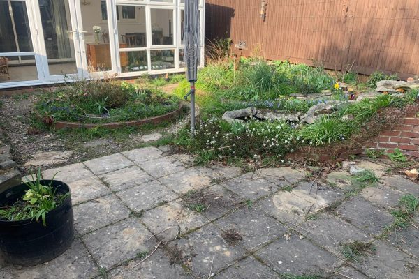 st albans garden patio transformation