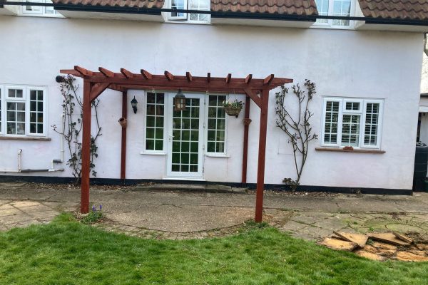 Camel Sandstone garden Patio in Berkhamsted