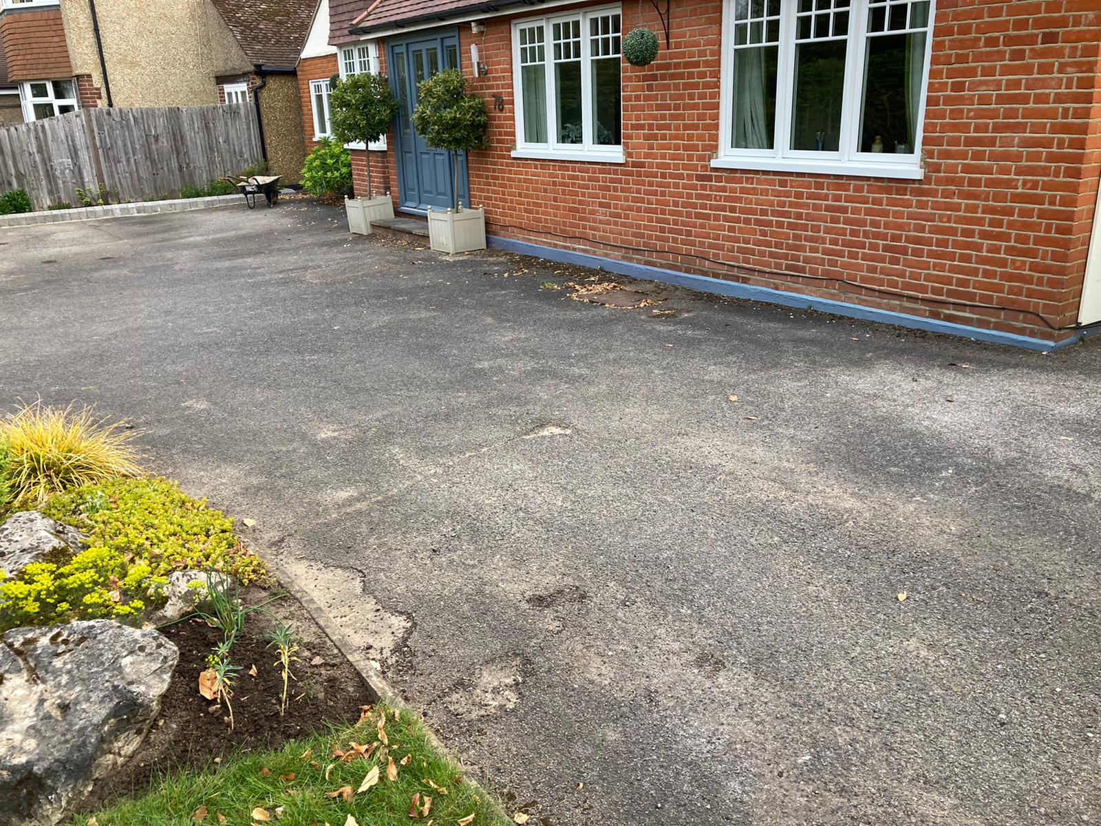 old driveway replaced in st albans hertfordshire