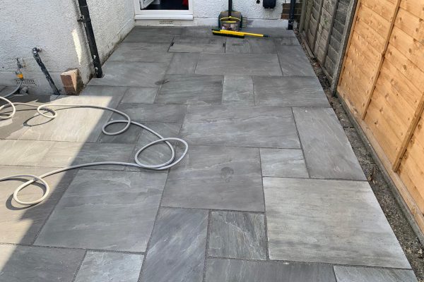new patio in beechwood drive st albans