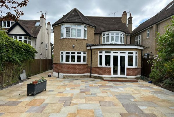 Indian Sandstone Patio, St Stephens Avenue, St Albans