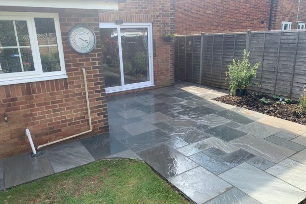 Kandla Sandstone Patio and Path Welwyn Garden City