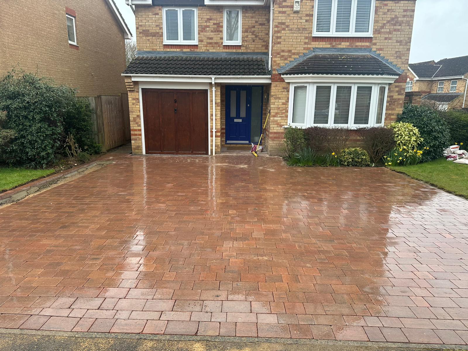 Honeycroft Drive, Highfield Park new driveway