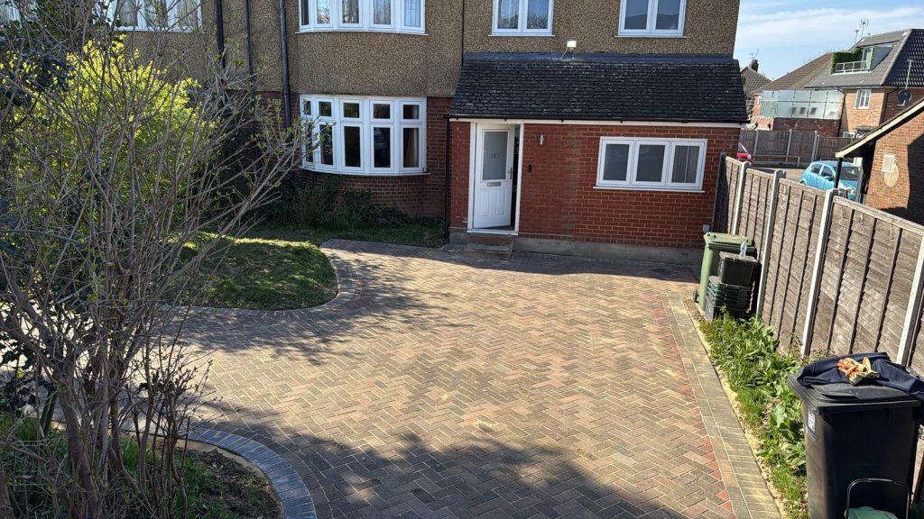 Block Paving Driveway Sandridge Road, St Albans