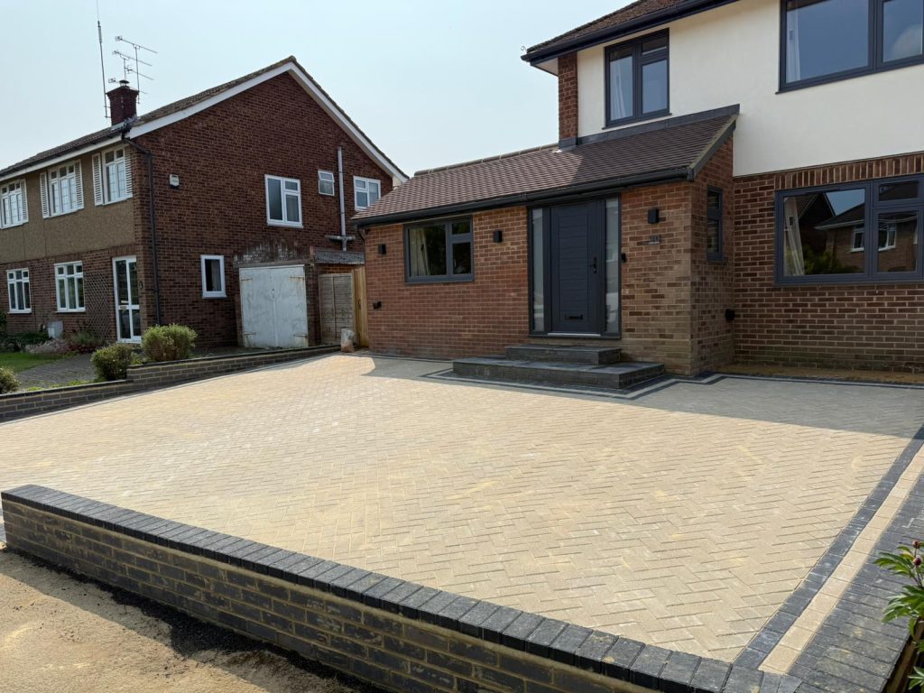 block paving driveway installed st albans