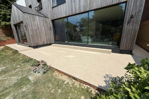 egyptian beige porcelain patio st albans