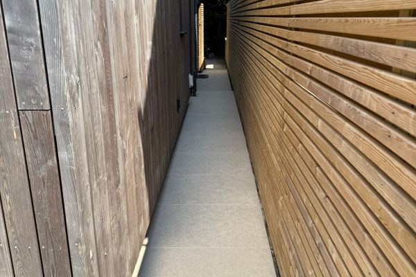 egyptian porcelain path laid in st albans