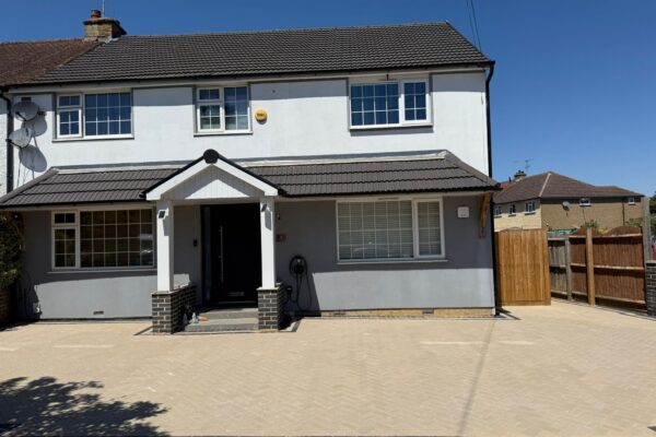 natural block paving driveway coombes road london colney