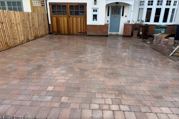 Jennings road st albans after block paving driveway