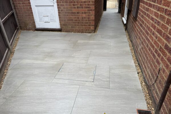 Kandla Grey Porcelain Patio, St Albans