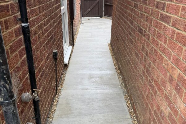 Kandla Grey Porcelain Patio, St Albans AL4