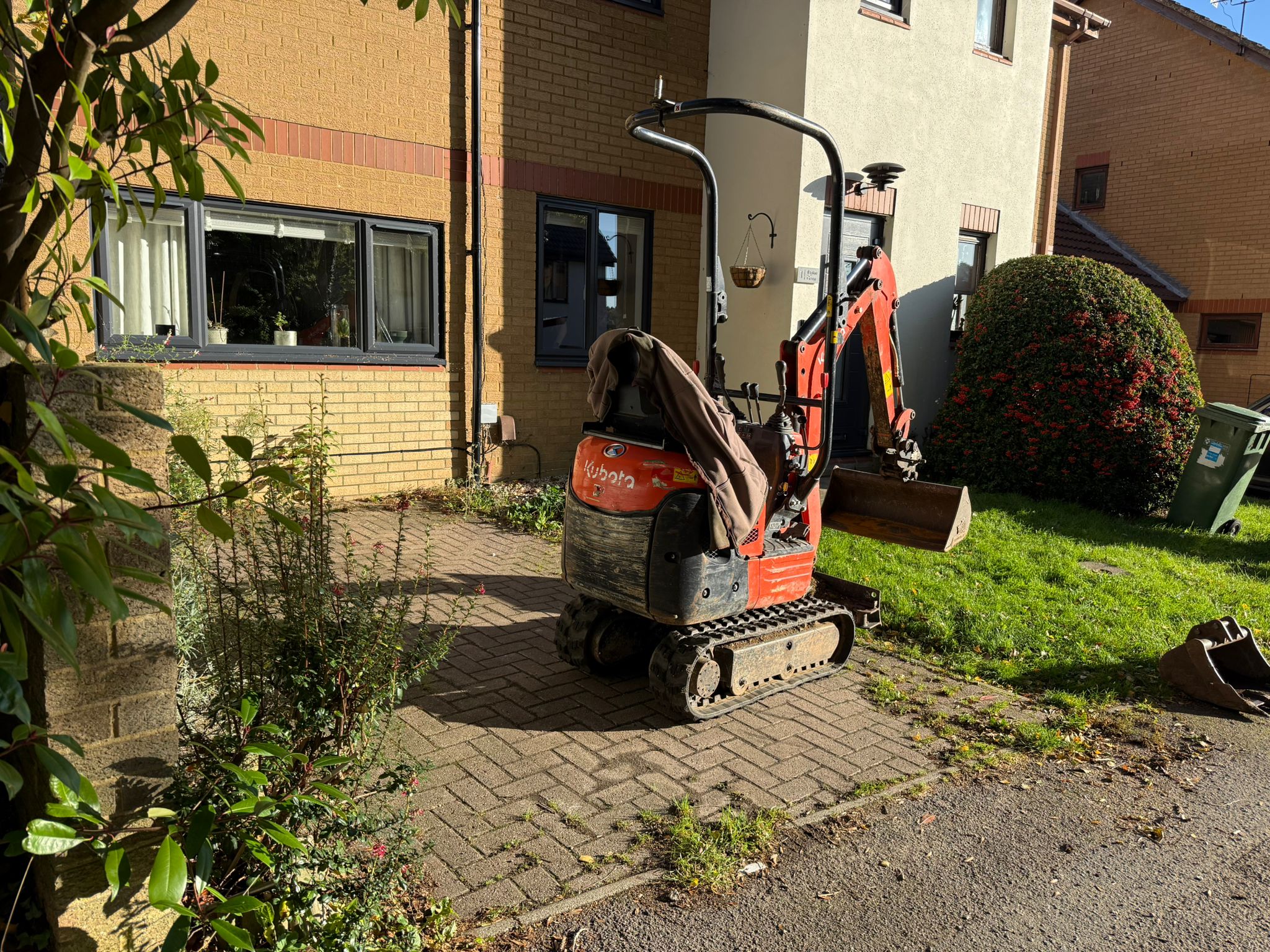 before block paving laid repton green st albans