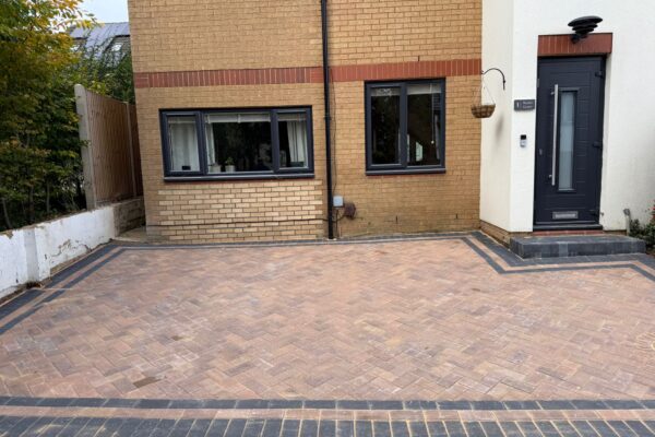 block paving driveway laid repton green st albans