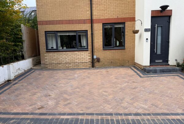 block paving driveway laid repton green st albans