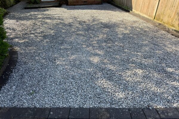 Dove Grey Limestone Driveway, Hatfield Road, St Albans