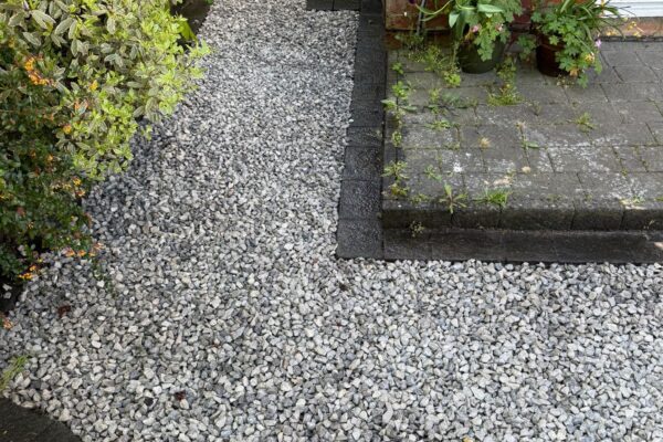 Dove Grey Limestone Driveway on Hatfield Road in St Albans