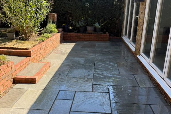Kandla Grey Sandstone Patio Chiswell Green