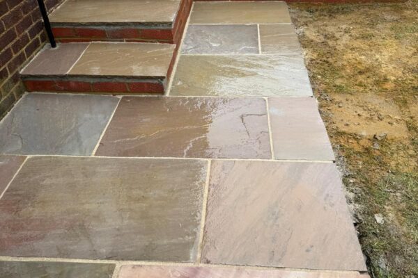 Porcelain Patio in Osprey Drive, St Albans