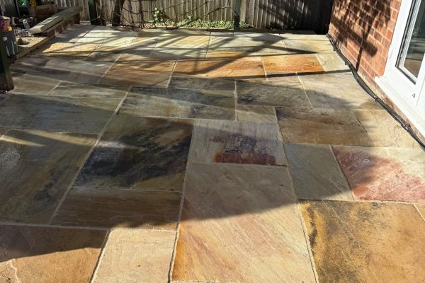 indian sandstone patio sandridge